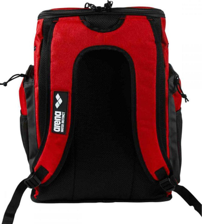 Çantë shpine Arena Team 45, 45L, sportive, e kuqe me të zezë
