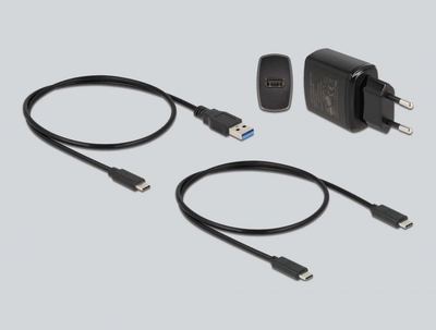 Docking station DeLOCK 64138, për M.2 SATA, NVMe edhe SD Express me USB, ngjyrë argjendi