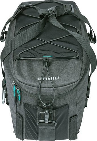 Çantë bagazhi për biçikletë Basil Discovery 365D Trunkbag Medium, që s’e merr uji, e zezë