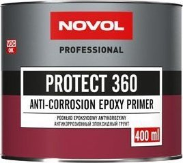 Primer epoksi për makinë Novol Protect 360, set 0.4L primer 0.4L forcuese, gri