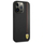 Kapak telefoni Ferrari Smooth Carbon, për iPhone 13 Pro Max, efekt karboni, i zi