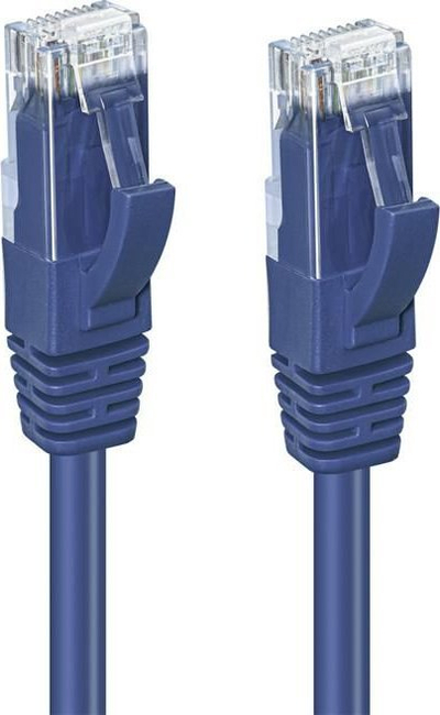 Kabëll rrjeti Microconnect CAT6A UTP, RJ45, 0.15m, blu