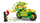 Set ndërtimi LEGO Spin and Electro Dinosaur Vehicle Chase, me dinosaur, me automjete lojërash, shumëngjyrëshe