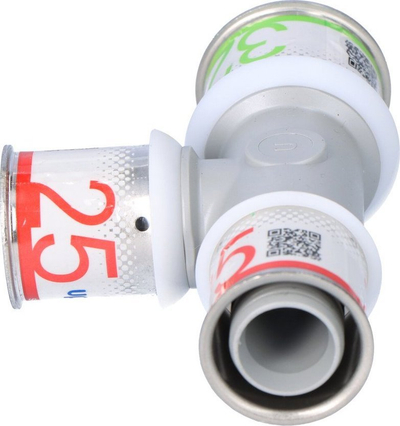 Nyje reduktuese tee Uponor S-Press PLUS PPSU, 32-25-25