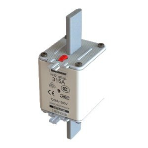 Siguresë NH Eaton 315NHG2B, 315A, 500V, me dy tregues