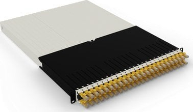 Organizues kabllosh PATCHBOX One 30RU, 24x Cat6a UTP, i verdhë