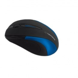 Maus Esperanza EM102B, USB Type-A, i zi / i kaltër