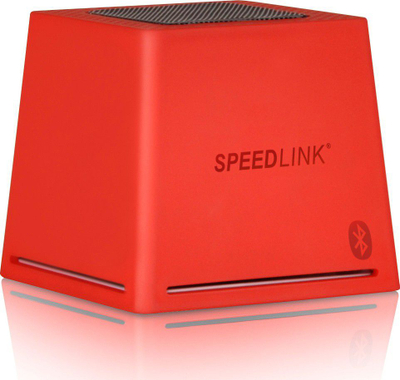 Kuti folëse portabël Speedlink Cubido, Bluetooth, bateri gjer në 4 orë, e kuqe