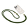 Rrip kryq telefoni Tech-Protect C7S Rope, i rregullueshëm, jeshile Hunter me ari