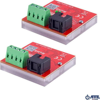 Set konvertuesish UTP 2-WIRE Zamel ETH-2WIRE-a-SET, LAN edhe PoE, set i plotë