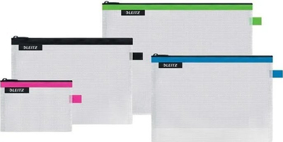 Etui tablet Leitz WOW L, 2 ndarje, me zinxhir, rozë
