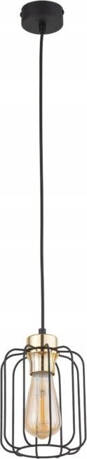 Llampë vare TK Lighting Galaxy 4714, E27, diametër 15cm, e zezë me ari