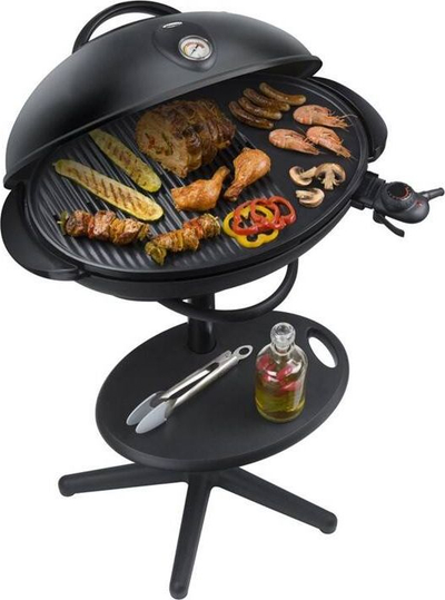 Skarë elektrike Steba VG 350, 2200 W, 41 cm x 55 cm, e zezë