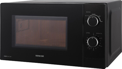 Furrë me mikrovalë Sencor SMW 1719 BK, 20L, 700W, e zezë