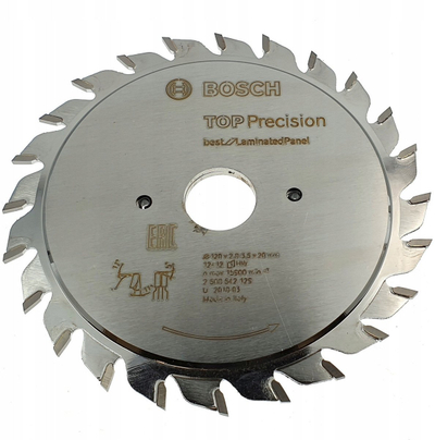 Teh prerës Bosch Top Precision 2608642129, 120mm, 12 dhëmbë