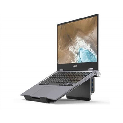 Носач за ноутбук Acer 5 во 1, USB Type C, HDMI, сребрен