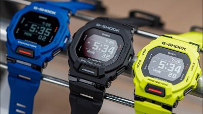 Orë dore për meshkuj Casio G-Shock G-Squad GBD-200-1ER, e zezë