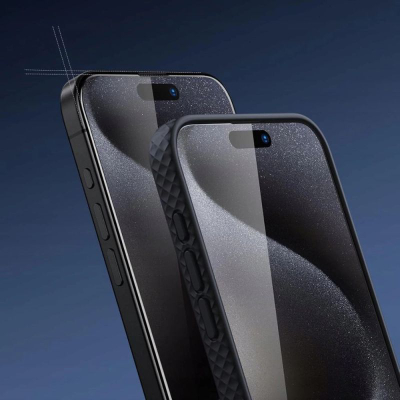 Xham mbrojtës Spigen Tech-Protect Glass Fit+, 2 copë, për Google Pixel 9 Pro XL 10 Pro XL, transparent