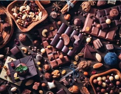 Puzzle Ravensburger Chocolate, 2000 copa, me çokollata, shumëngjyrësh