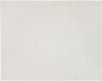Tapet Beliani ELLEK, 160x230 cm, lesh pambuk, i bardhë