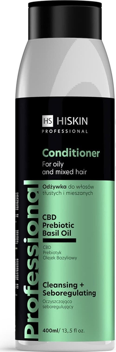 Balsam flokësh Hiskin për flokë të yndyrshëm edhe të përzier, 400 ml