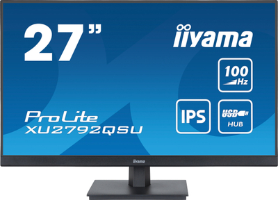 Monitor iiyama ProLite XU2792QSU B6, 27", QHD, i zi
