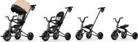 Трицикл Qplay Nova Niello, 6 во 1, алуминиум, каки
