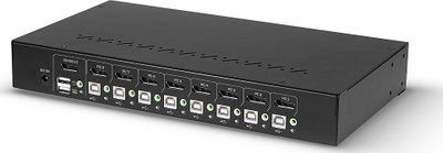 Switch KVM Lindy 39540, 8 porta, DisplayPort 4K, i zi