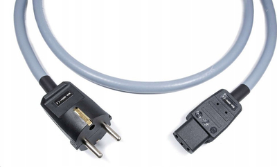 Kabllo rryme Melodika MDP20G, 3x2.5mm², Schuko në IEC C13, ngjyrë gunmetal 2m