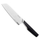 Thikë titan santoku Fiskars, zezë/argjendtë