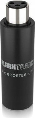 Paraprim mikrofonësh Klark Teknik Mic Booster CT 1, +25 dB gain, XLR, i zi