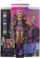 Kukull Monster High Clawdeen Wolf, me gëzof mode, me qenush, vjollcë