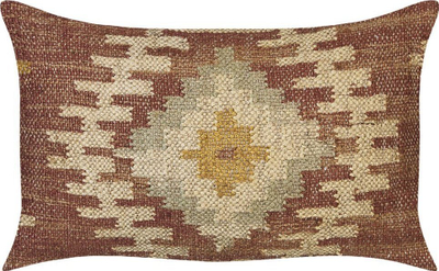 Jastëk dekorativ BEEL Geometric, jute, 30 x 50 cm, shumëngjyrësh