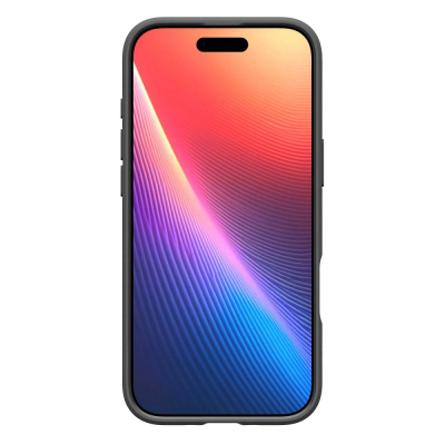 Kapak telefoni Spigen Liquid Air për iPhone 17 Pro, i butë, i zi mat