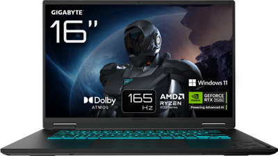 Laptop Gigabyte GAMING A16 3TH, Ryzen 7, 16\", i zi