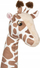 Lodër pelushi Atmosphera G Giraffe, e madhe, material poliester, shumëngjyrëshe