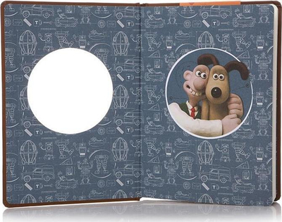 Fletore Wallace &amp; Gromit A5, 120 fletë, kapak i fortë, shumëngjyrëshe