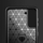 Këllëf karboni për telefon Samsung Galaxy S21 FE, fleksibël TPU, i zi