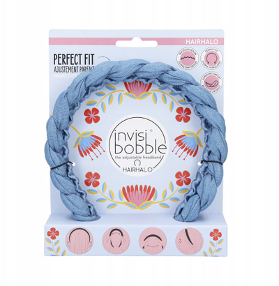 Shirit flokësh Invisibobble HAIRHALO Flores & Bloom Margarita Bonita, i butë, rozë