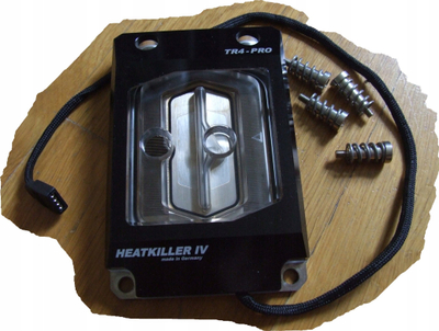 Bllok uji CPU Watercool Heatkiller IV Pro TR4, RGB, akril nikel, i zi