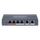 Switch PoE Hikvision DS-3E1106HP-EI, 4 porta PoE, 2 porta RJ45, gri