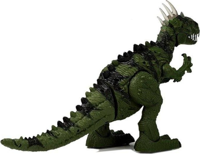 Lodër dinosauri lëvizës, me tinguj, jeshile