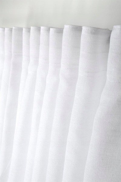 Perde Madrid Voile për zbukurim, 290 x 280 cm, poliester, e bardhë