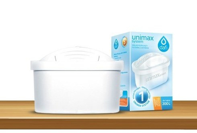 Set filtra uji Dafi Unimax Standard, 3 copë, për ibrik filtrues, të bardhë
