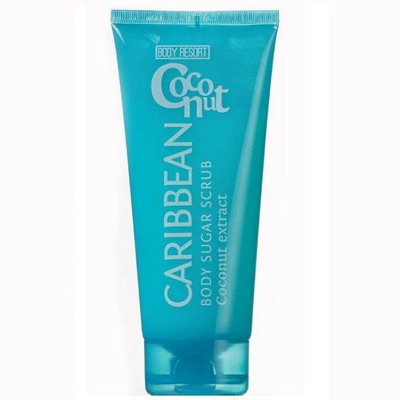 Скраб за тело Body Resort Blue Sugar, со кокос, гел