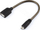 Kabllo Unitek OTG, USB 2.0 A (F) në microUSB B (M), 0.22m, e zezë