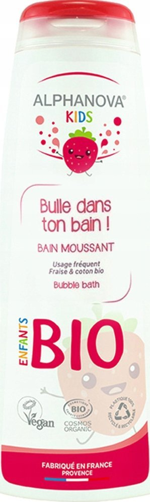 Shkumë banjoje për kalamaj Alphanova Kids Bio, me erë dardhe, 250ml