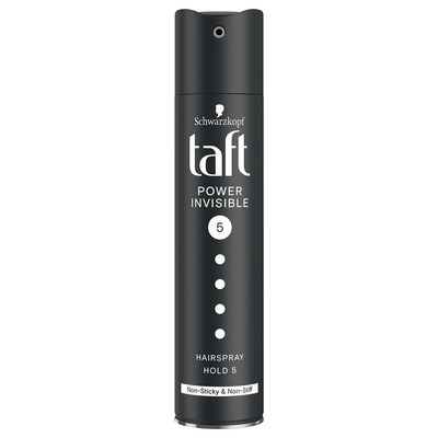 Llak për flokë Taft Power Invisible Hold 5 250ml