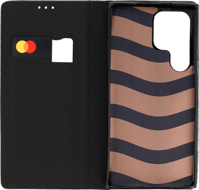 Këllëf telefoni Futera Smart Magneto për Motorola Moto G84 5G, tip libër, me magnet, i zi