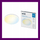 Plafonierë LED WiZ SuperSlim, 22W, 43cm, e bardhë